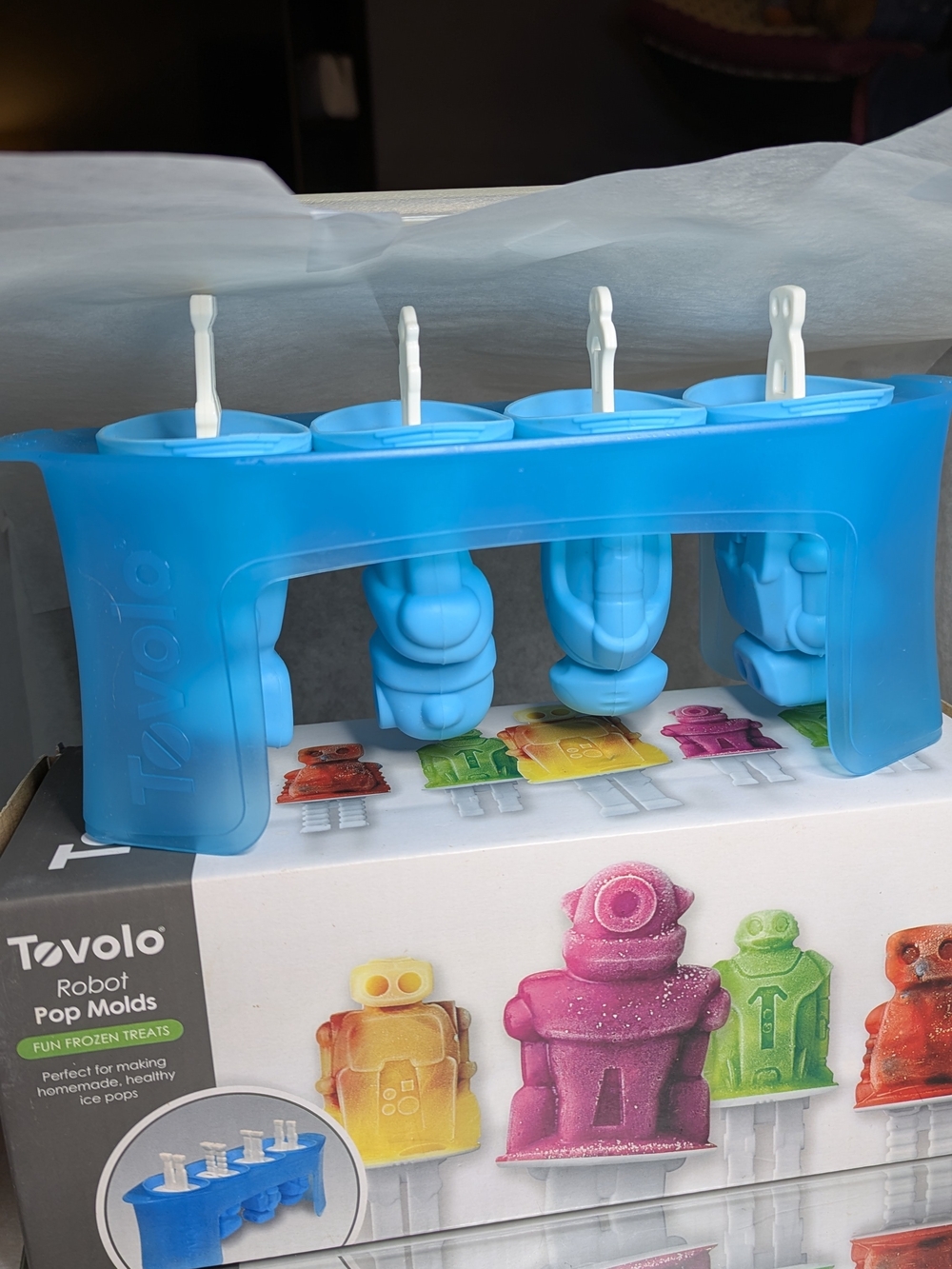 Tovolo Robot Popsicle Molds